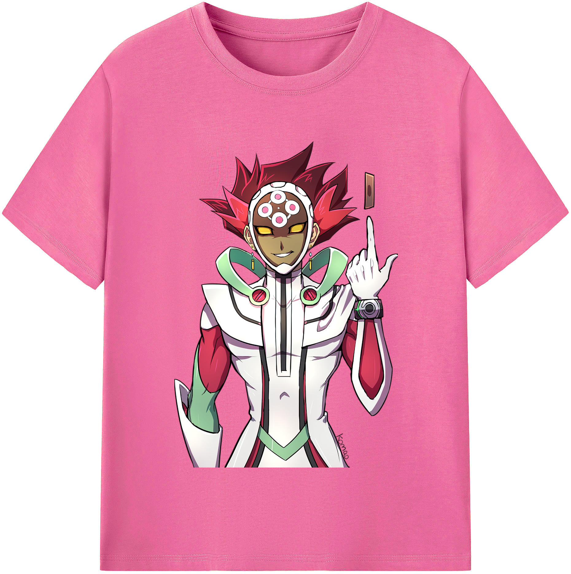 （画像用） 遊☆戯☆王 Yu-Gi-Oh! レディースカジュアルプリントTシャツ（綿100％）